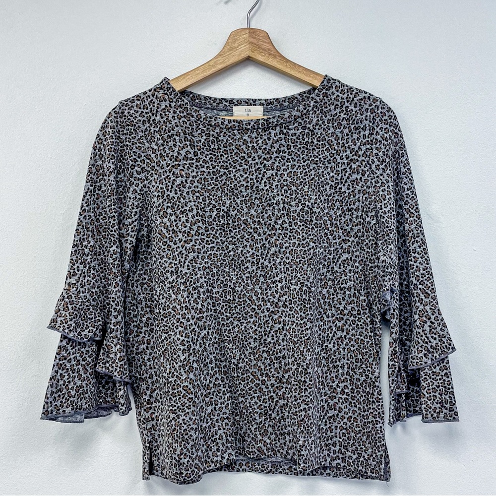 LEOPARD PRINT TOP